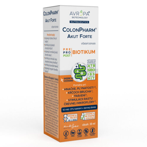 COLONPHARM AKUT FORTE PRE/PRO/POSTBIOTICKÉ KVAPKY