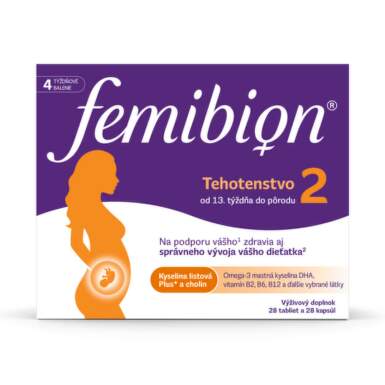 FEMIBION 2 Tehotenstvo 28 tabliet + 28 kapsúl