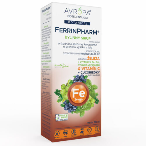 FERRINPHARM BYLINNÝ SIRUP Avropa 200 ml