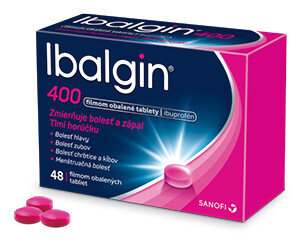 Ibalgin 400 mg 48 tabliet- 1×48 tbl, liek
