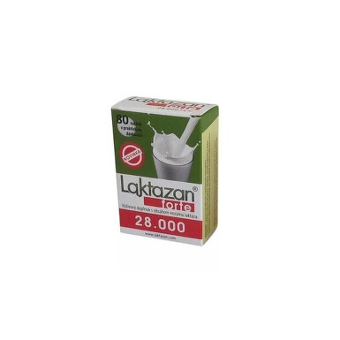 LAKTAZAN forte 28000 FCC 80 tabliet