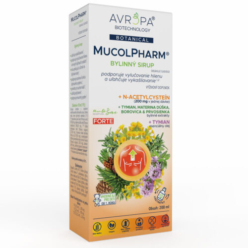 MUCOLPHARM FORTE sirup 200 ml