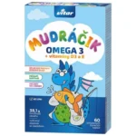 VITAR Mudráčik omega 3 + vitaminy s príchuťou tutti-frutti