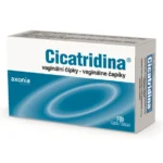 CICATRIDINA vaginálne čapíky 10x2g